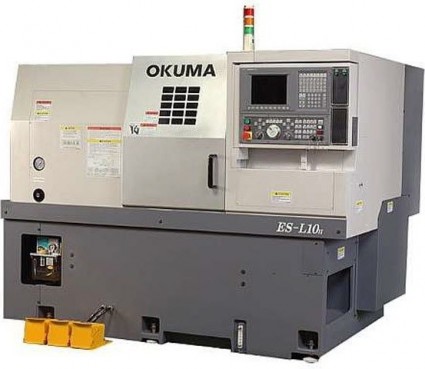 Okuma Heritage ES-L10 CNC Lathe 10″ Dia. x 20″ Lg. , 2.9″ Dia. Thru Spindle , Tailstock